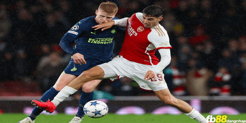 Chuyên gia FB88 nhận định trận PSV vs Arsenal